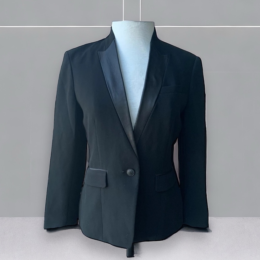 Rag & Bone Smith Leather Lapel Blazer size 6